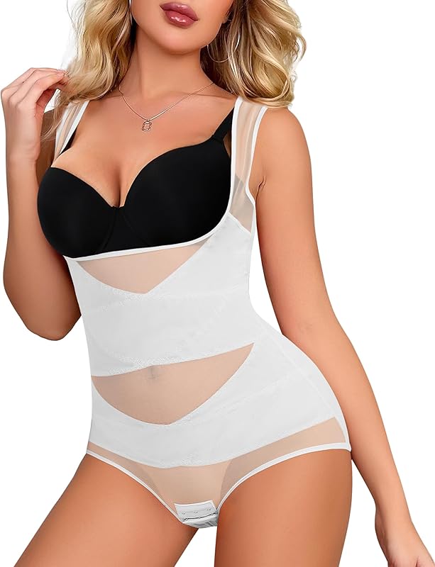Tummy Control Shapewear for Women – Faja Bodysuit Corset Shaper