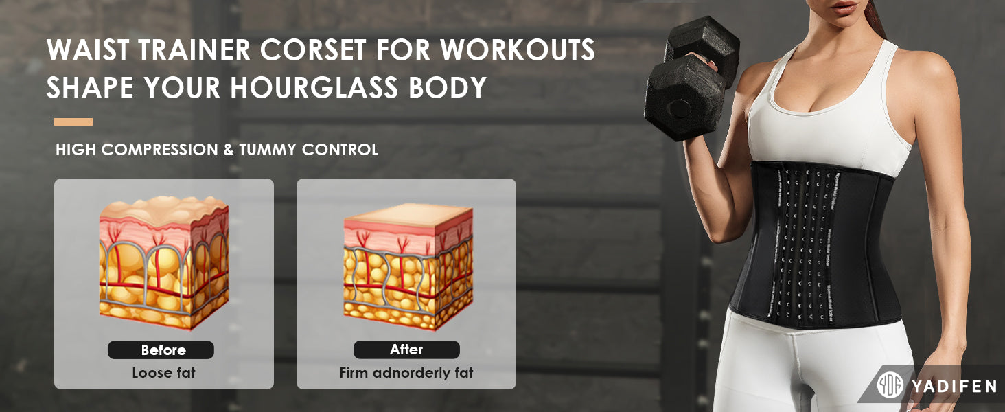 Latex Waist Cincher for Women – Tummy Control Sport Shapewear