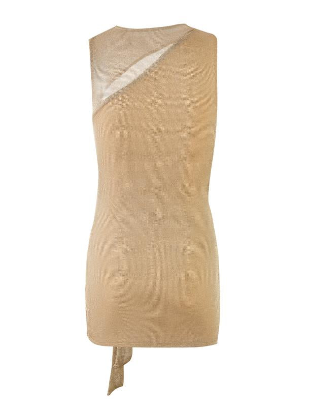 AZELMA DRESS - GOLD