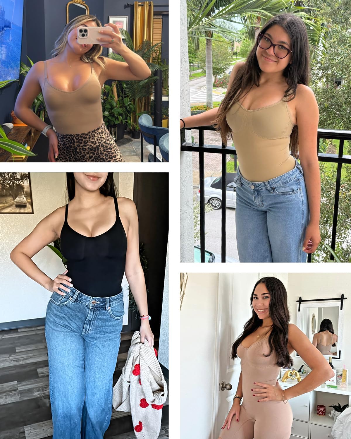 Women’s Seamless Shapewear Bodysuit – Tummy Control for Workouts & Daily Wear