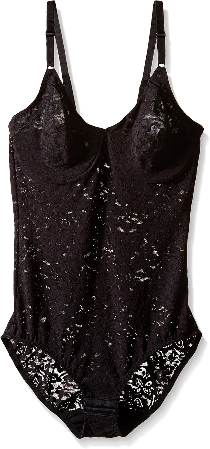 EASYBRA Women’s Lace Bodysuit Shaper
