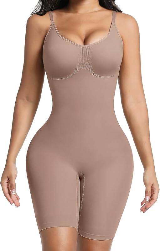 Women’s Seamless Shapewear Bodysuit – Tummy Control for Workouts & Daily Wear