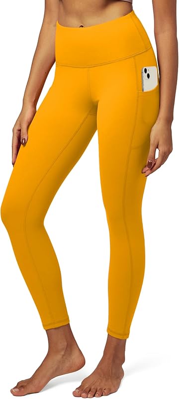 High Waist Yoga Leggings for Women – Tummy Control, Workout Pants with Pockets
