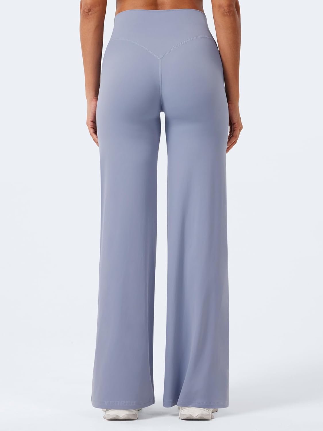 Women’s High Waist Workout Leggings – No Front Seam Straight Leg Gym & Yoga Pants