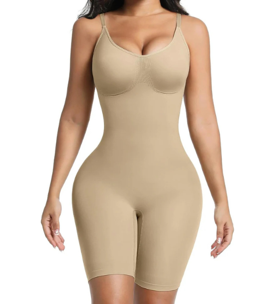Women’s Seamless Shapewear Bodysuit – Tummy Control for Workouts & Daily Wear