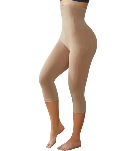 Compression Capri Leggings for Women – High Waist Tummy Control Shapewear