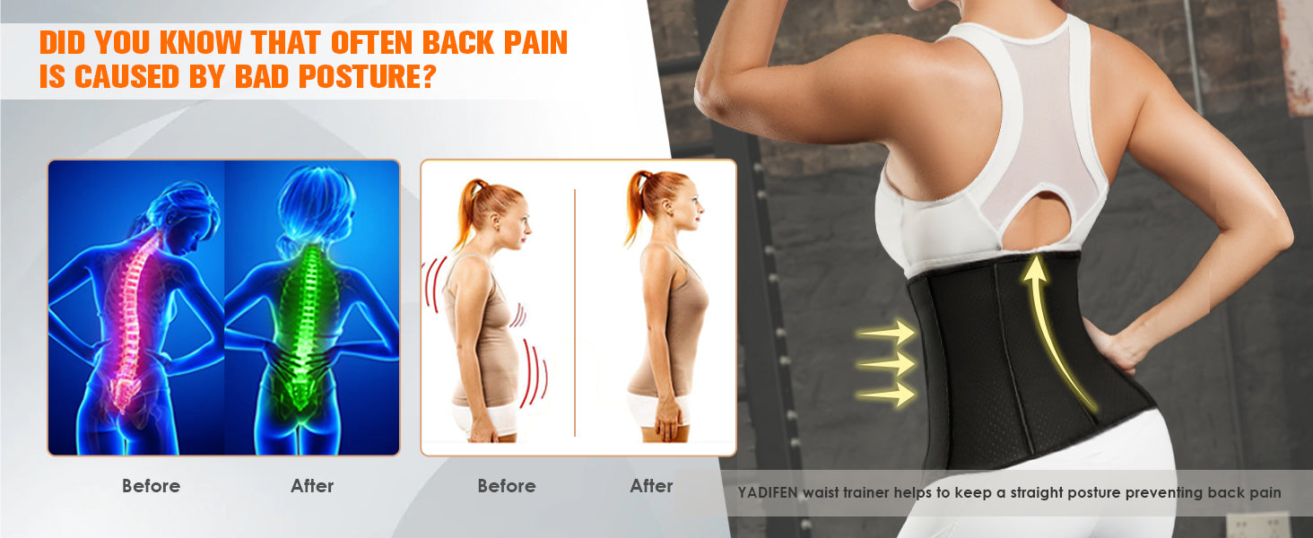 Latex Waist Cincher for Women – Tummy Control Sport Shapewear