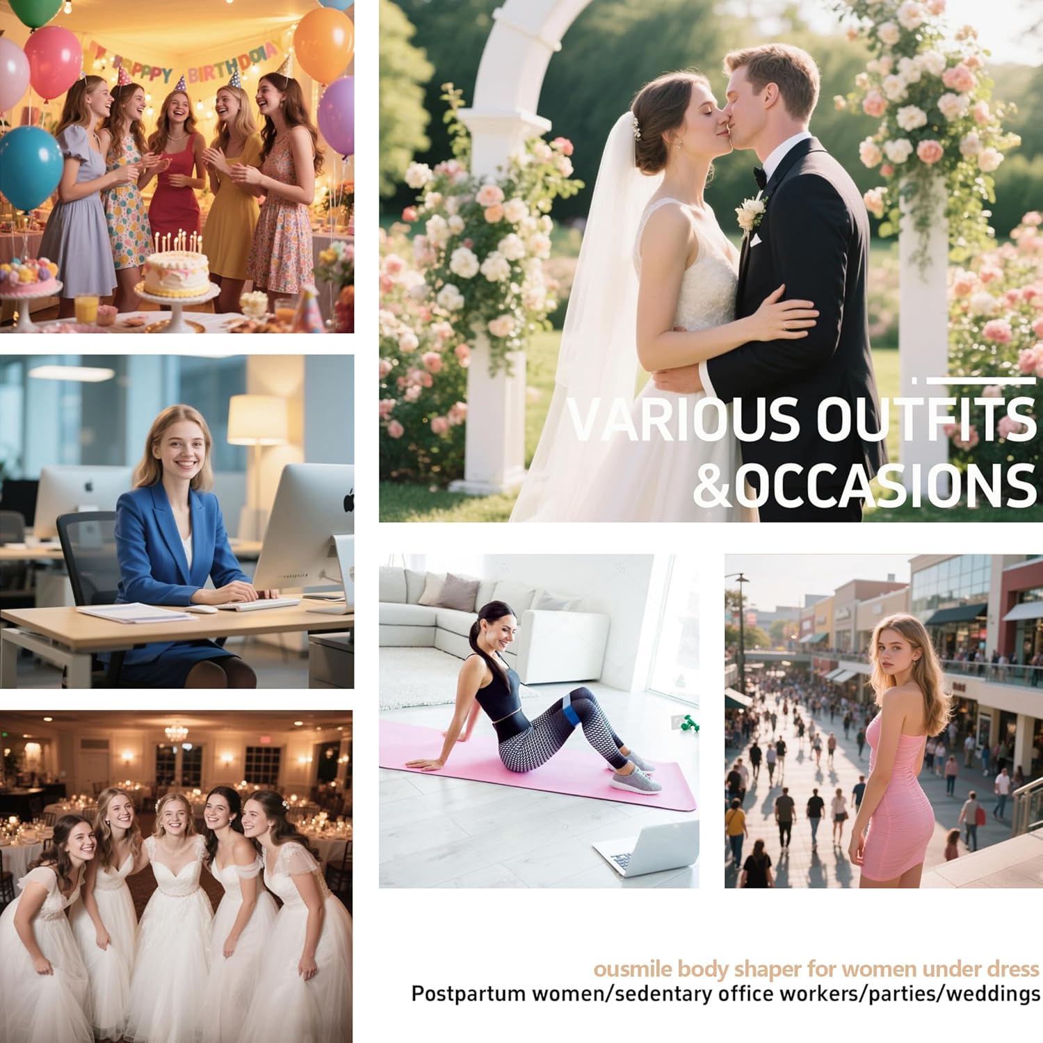 Women’s High Waist Shapewear Shorts – Tummy Control & Butt Lifting Thigh Slimmer