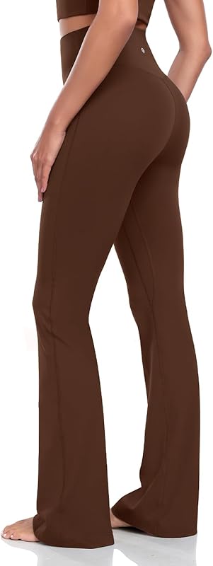 Harmony Flare Leggings – High Waist Tummy Control Wide Leg Yoga Pants