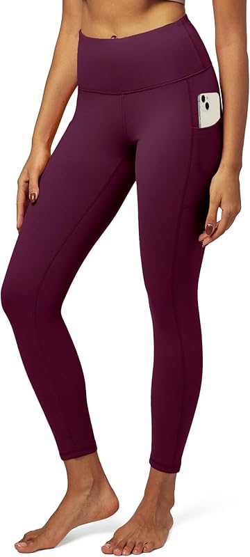 High Waist Yoga Leggings for Women – Tummy Control, Workout Pants with Pockets