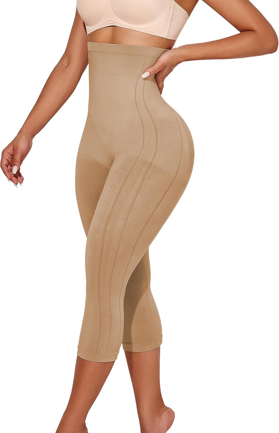 Women’s High Waist Shapewear Leggings – Tummy Control & Butt Lift